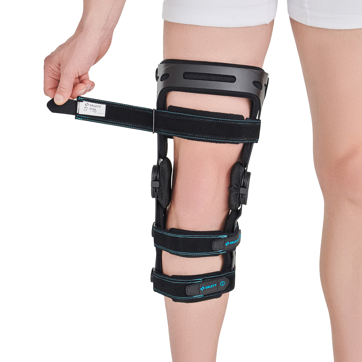 Ортез на коленный сустав SO-303 Правый Orlett, сильная фиксация купить в OrtoMir24